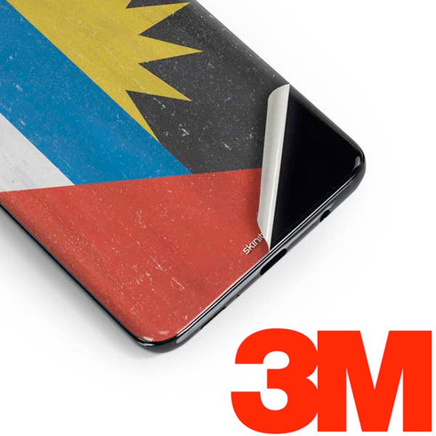 Antigua and Barbuda Flag Distressed Galaxy S10e Skin